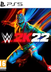 Plakat gry WWE 2K22