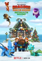 plakat filmu Jeźdźcy smoków: Załoga ratunkowa: Święta w Chatwielu