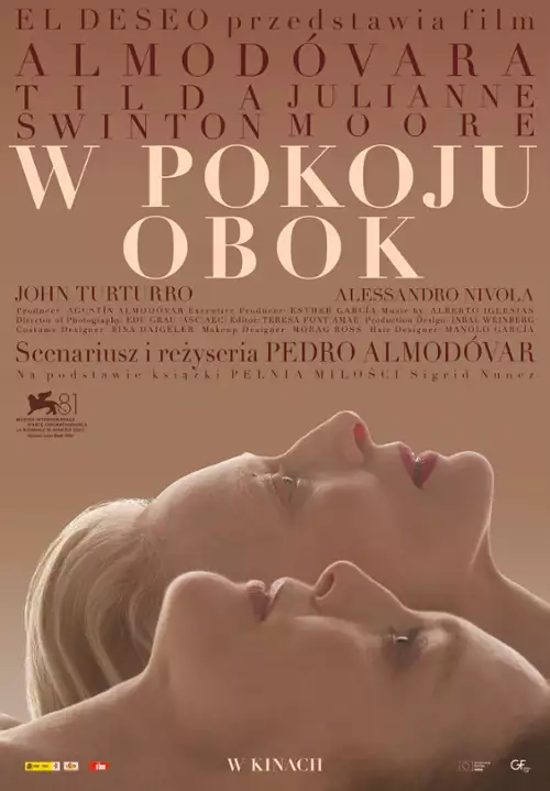 plakat filmu W pokoju obok