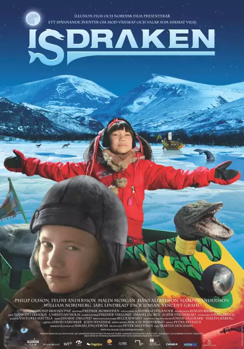 plakat filmu Lodowy smok