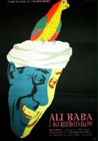 plakat filmu Ali-Baba i 40 rozbójników