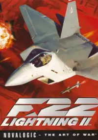 Plakat gry F-22 Lightning II