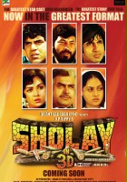 plakat filmu Sholay 3D