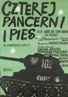 plakat - Czterej pancerni i pies (1966)