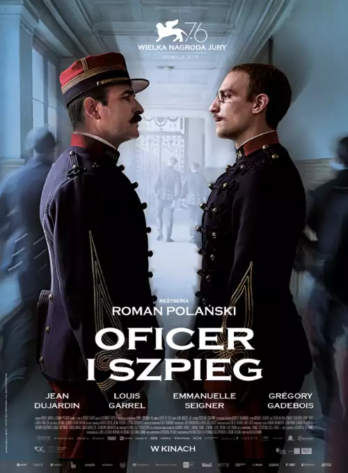 plakat filmu Oficer i szpieg