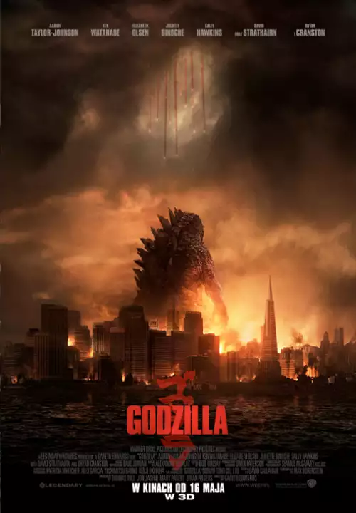 plakat filmu Godzilla