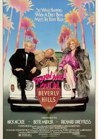 Plakat filmu Wł&oacute;częga z Beverly Hills