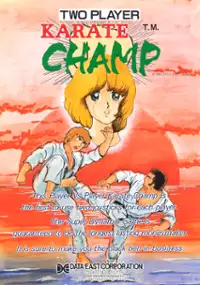 Plakat gry Karate Champ