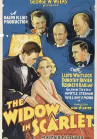 Plakat filmu The Widow in Scarlet