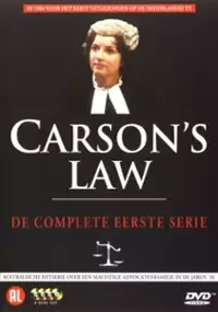 Plakat serialu Carson's Law