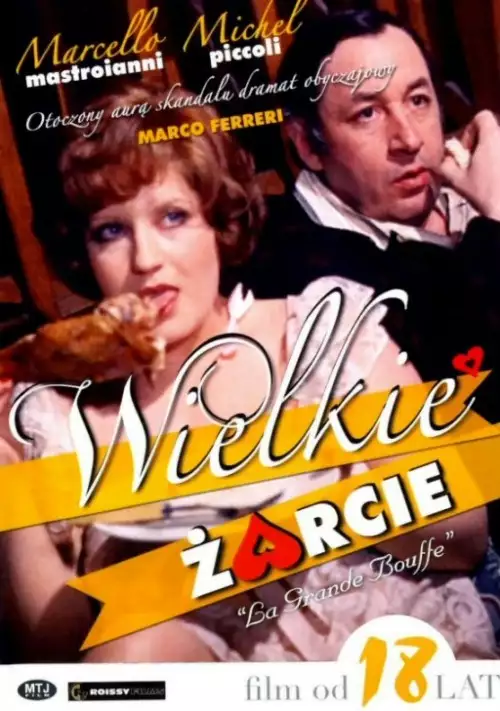 plakat filmu Wielkie żarcie