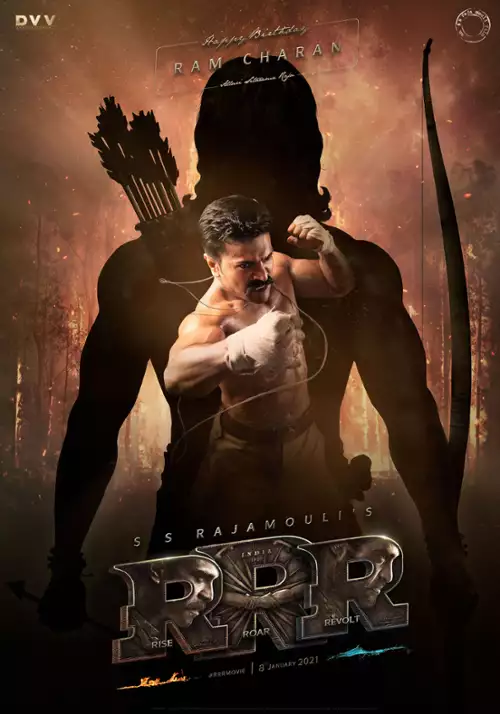 plakat filmu RRR