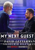 plakat filmu Następny gość Davida Lettermana: Wołodymyr Zełenski