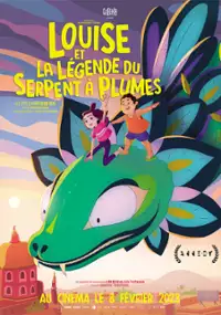 Plakat filmu Louise et la légende du Serpent à plumes