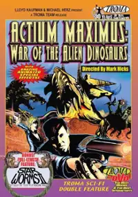 Plakat filmu Actium Maximus: War of the Alien Dinosaurs