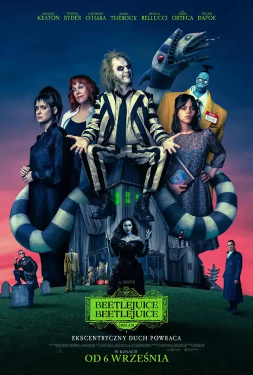 plakat filmu Beetlejuice Beetlejuice