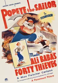 Plakat filmu Popeye the Sailor Meets Ali Baba&#39;s Forty Thieves