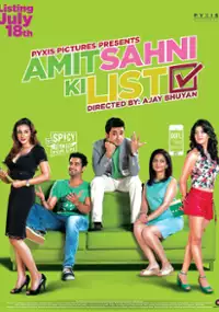 Plakat filmu Amit Sahni Ki List
