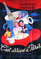 plakat filmu C'est arrivé à Paris