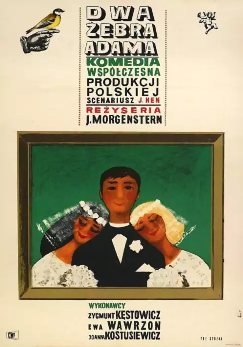 plakat filmu Dwa żebra Adama