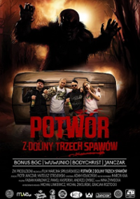 Plakat filmu Potwór z Doliny Trzech Spawów