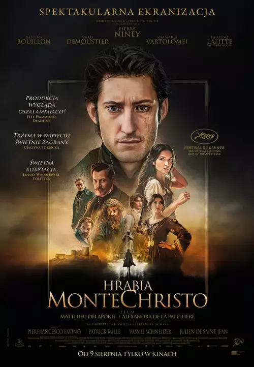 plakat filmu Hrabia Monte Christo