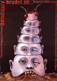 Plakat filmu Odrażający, brudni, źli