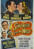 plakat filmu Senorita from the West
