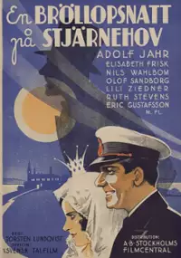 Plakat filmu En Bröllopsnatt på Stjärnehov