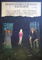 plakat filmu Dziewczynka z hotelu Excelsior