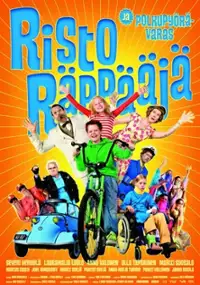 Plakat filmu Risto Räppääjä ja polkupyörävaras