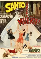 plakat filmu Santo en el hotel de la muerte