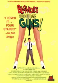Plakat filmu Blondyny mają więcej karabinów