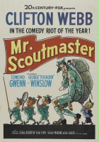 plakat filmu Mister Scoutmaster