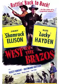 Plakat filmu West of the Brazos