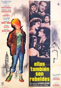 Plakat filmu Ellas también son rebeldes