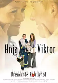 Plakat filmu Anja og Viktor - br&aelig;ndende k&aelig;rlighed