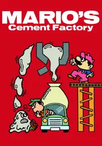Plakat gry Mario's Cement Factory