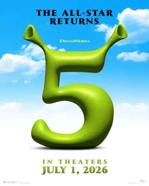 plakat filmu Shrek 5
