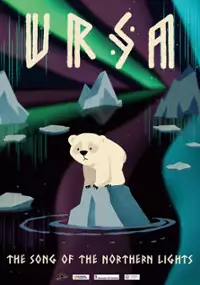 Plakat filmu Ursa - pieśń zorzy polarnej