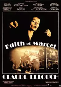 Plakat filmu Edith i Marcel
