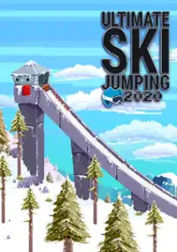 Plakat gry Ultimate Ski Jumping 2020