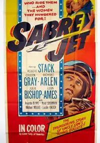 Plakat filmu Sabre Jet