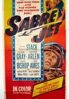 plakat filmu Sabre Jet