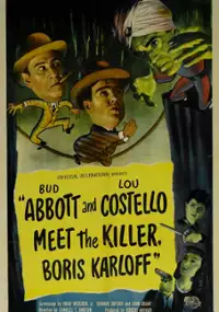 Plakat filmu Abbott i Costello spotykają mordercę