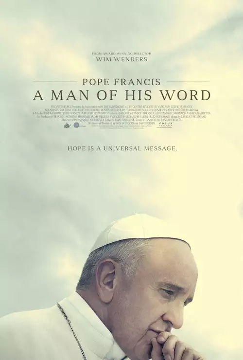 plakat filmu Papież Franciszek i jego przesłanie
