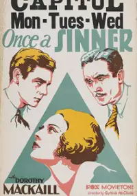 Plakat filmu Once a Sinner