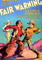 plakat - Fair Warning (1931)