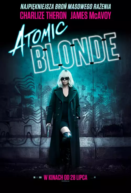 plakat filmu Atomic Blonde