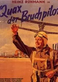 Plakat filmu Nieustraszony pilot Quax